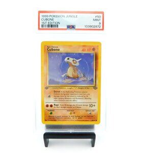 1999 CUBONE #50 1st Jungle Edition PSA 9 Pokemon Card Game